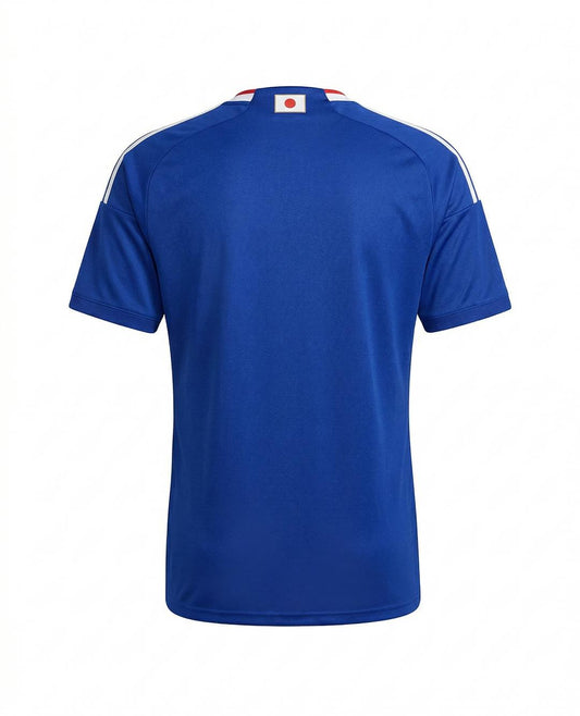 Camiseta Japón 2026 vista trasera. Detallada completamente.