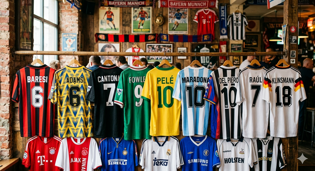Conjunto de camisetas retro y ediciones especiales ideales para regalo.