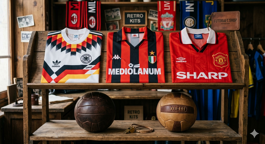 Camisetas retro. FutDraftShop