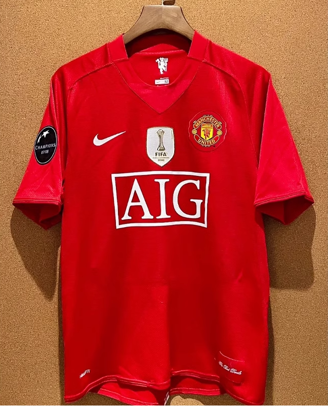 Camiseta M-United 2007/08 Local