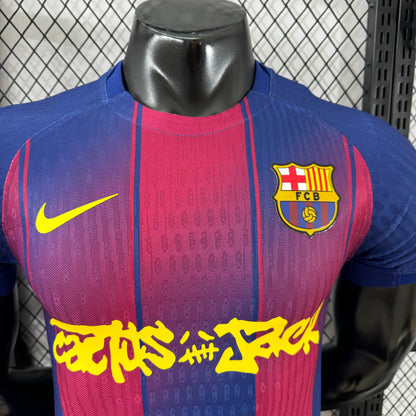 Camiseta FC Barcelona 2025/26 Edición Especial Cactus Jack