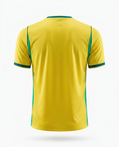 Camiseta Brasil 2026 vision traser detalle completo.