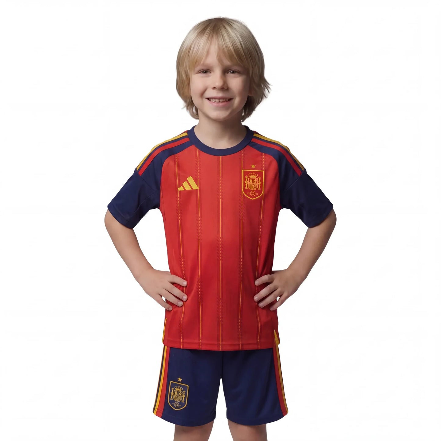 Equipación de niños España Local 2026