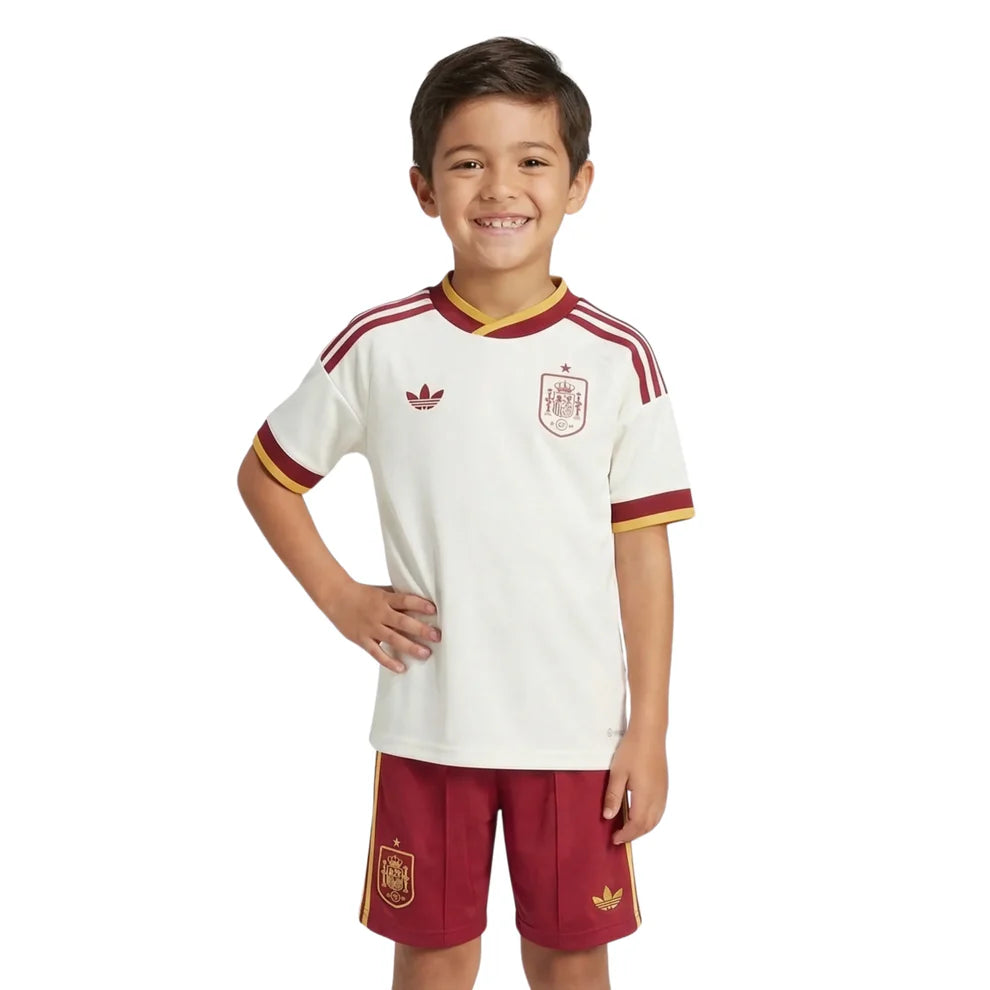 Equipación de niños España 2026 Visitante