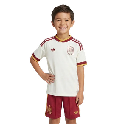 Equipación de niños España 2026 Visitante