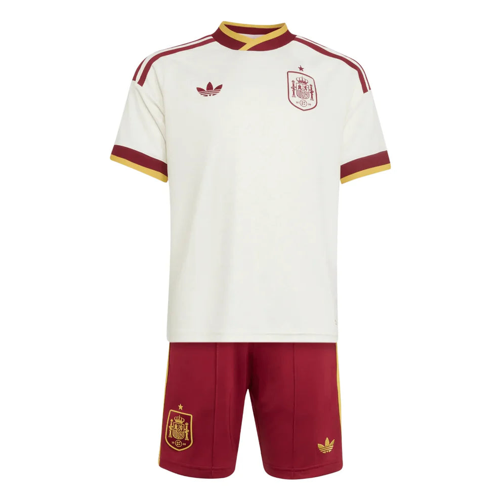 Equipación de niños España 2026 Visitante