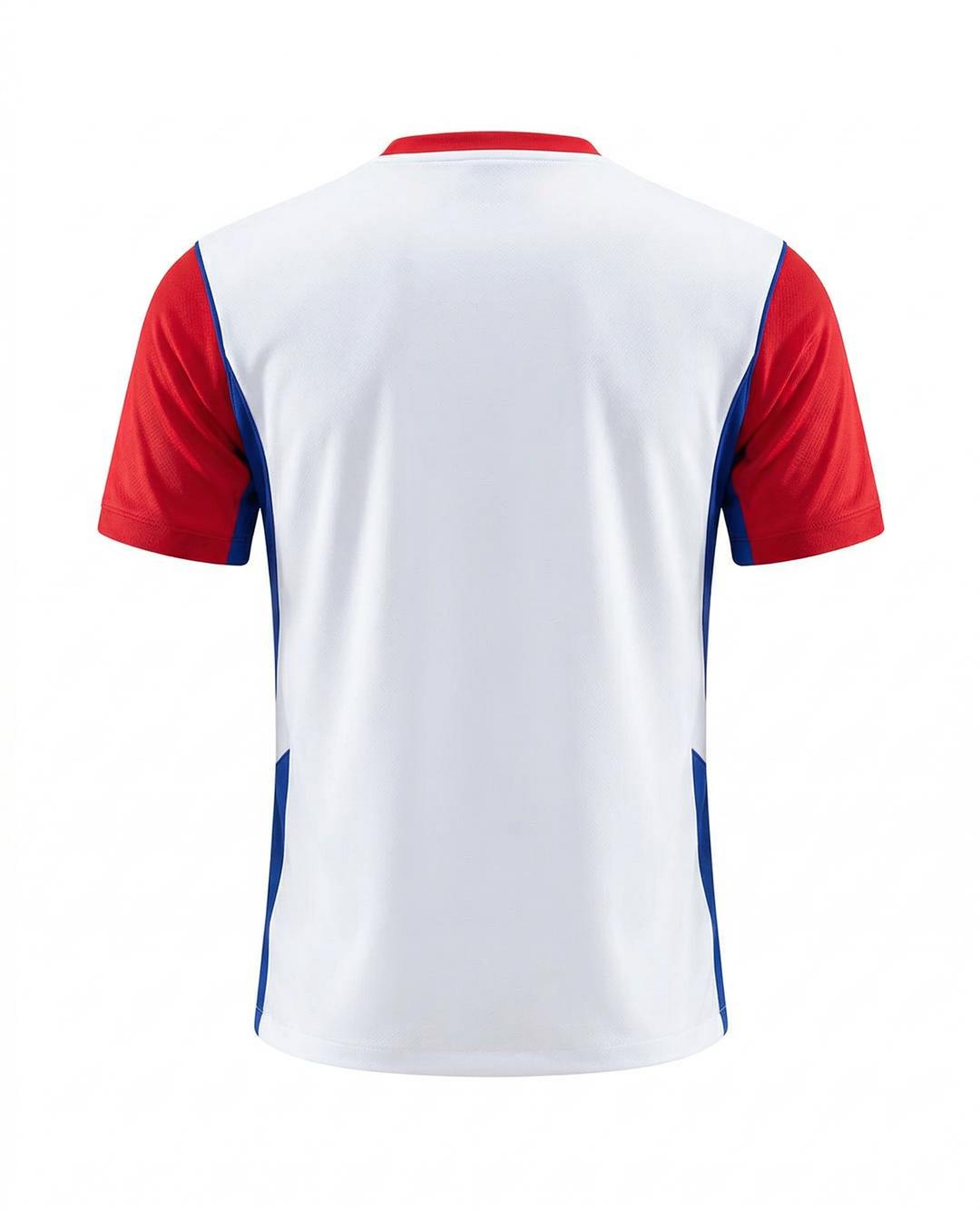 Camiseta Croacia 2026 Vista trasera detalle completo.
