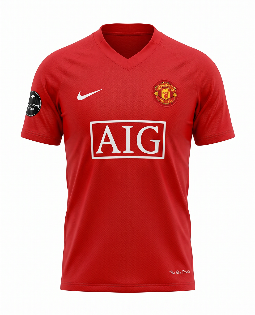 Camiseta M-United 2007/08 Local