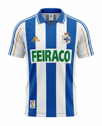 Camiseta Deportivo de La Coruña 1999/00 Local